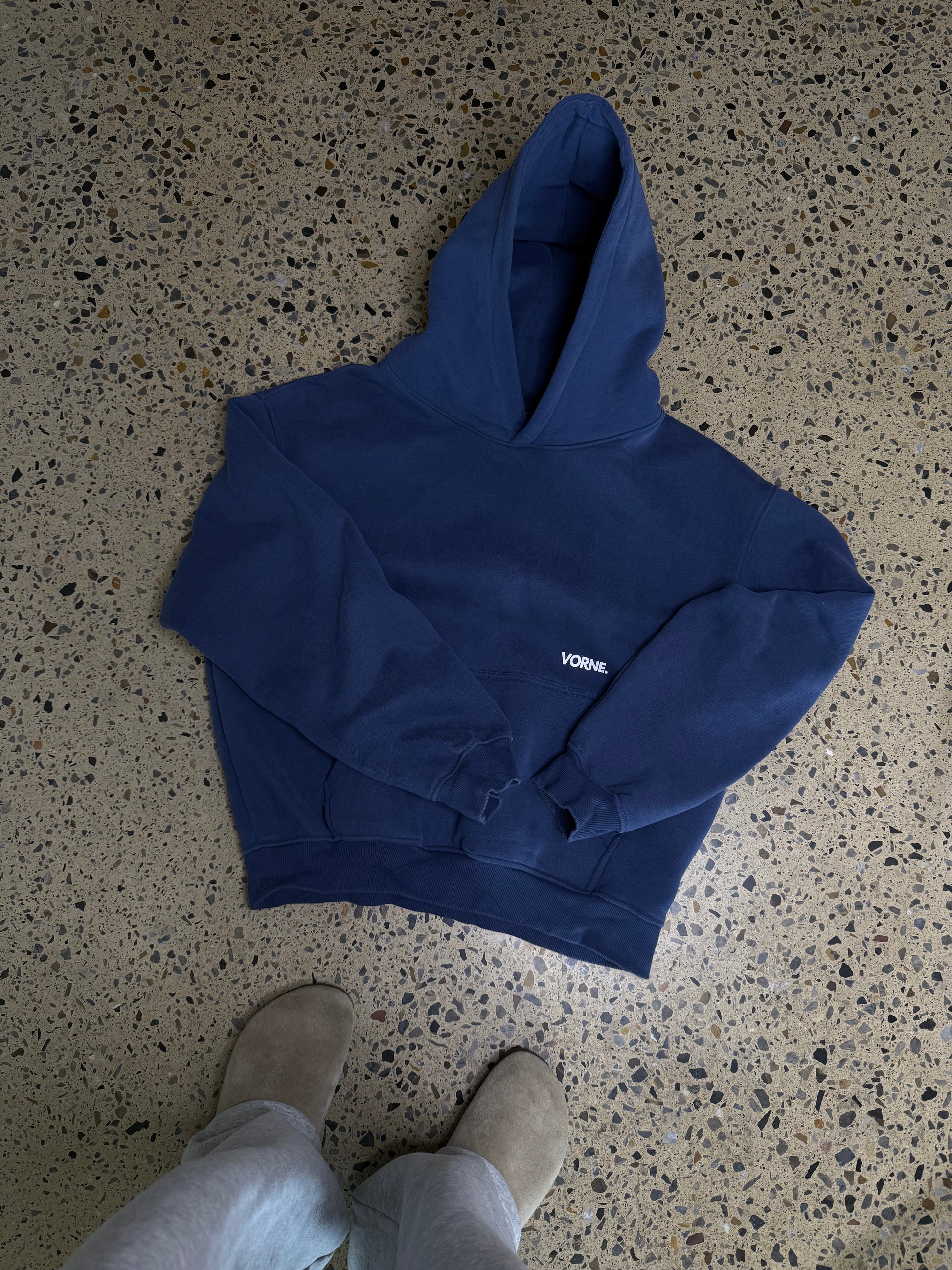 Cozy Hoodie - Navy