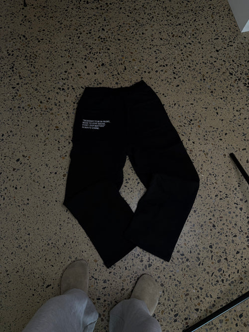 Cozy Sweat Pants - Black